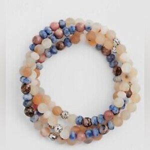 J. Jill ~ NEW Very Pretty Blue-Hour Convertible Bracelet